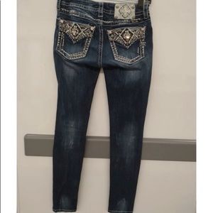 Miss me signature ankle skinny jeans size 26